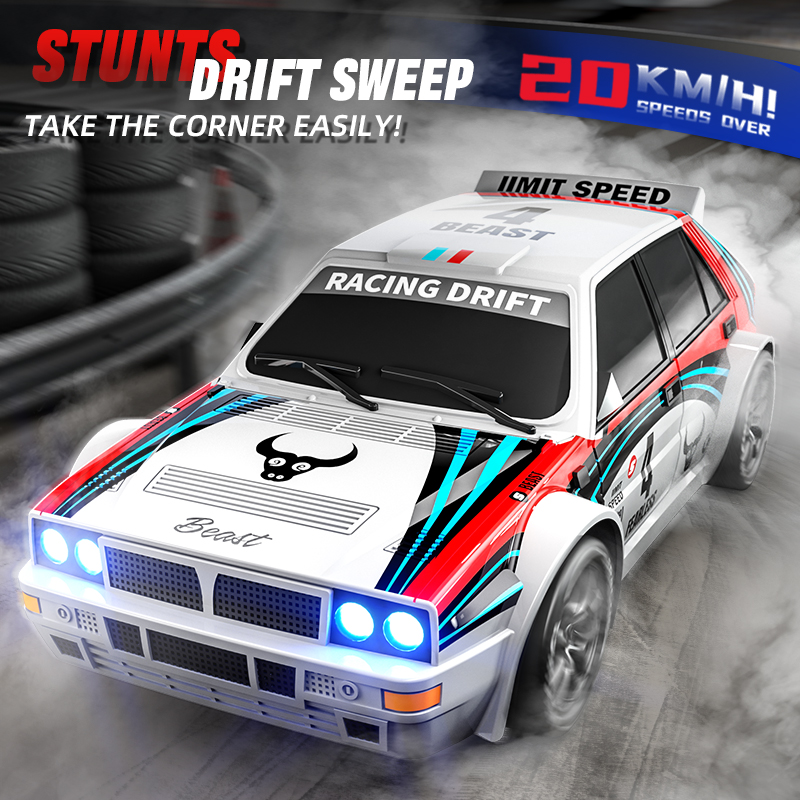 Rc Drift Car 1 24 Scale 4Wd - Coche de Carreras RC SG204 con