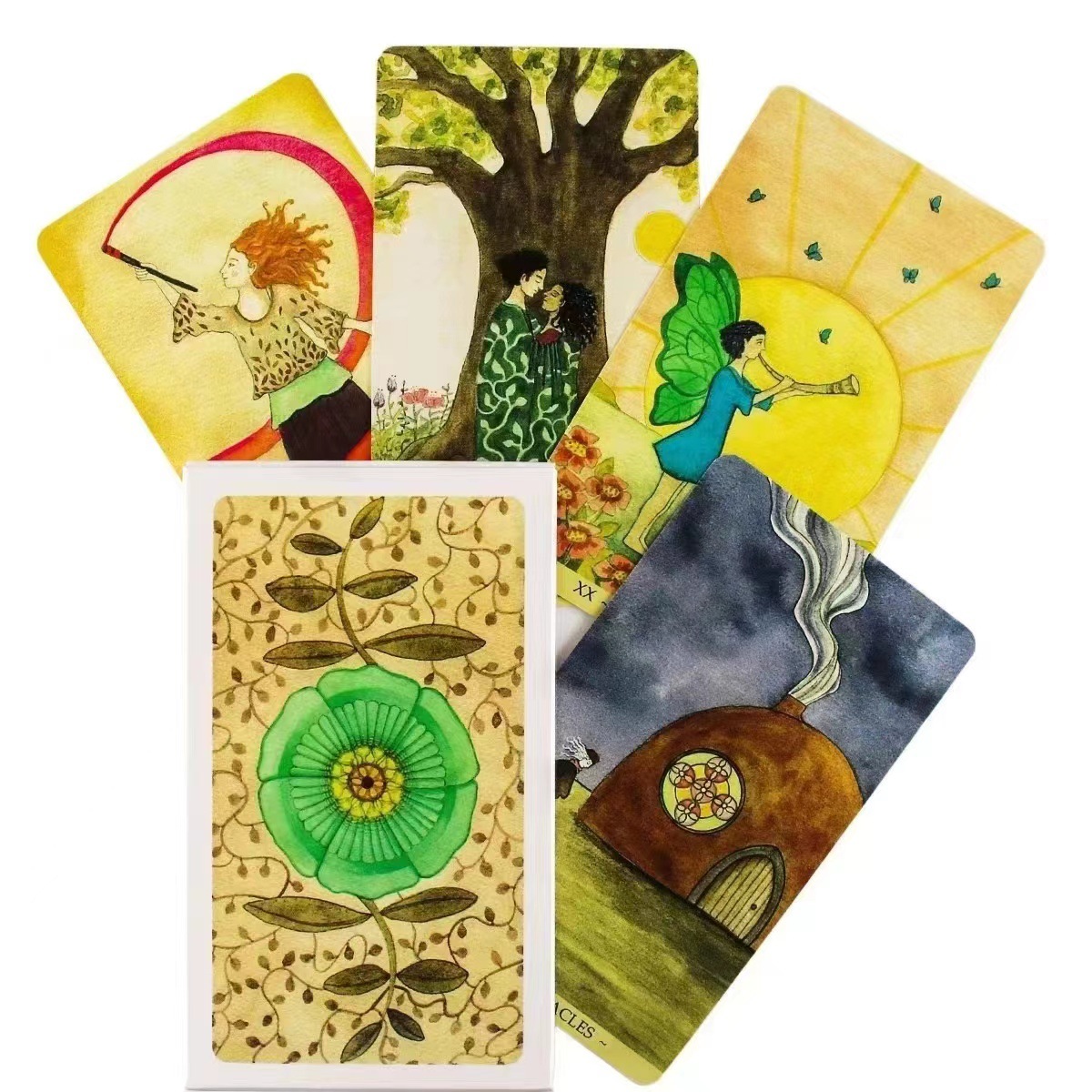 Tarot Cards Deck With Guidebook - Cartas de Tarot originales, duraderas, baraja