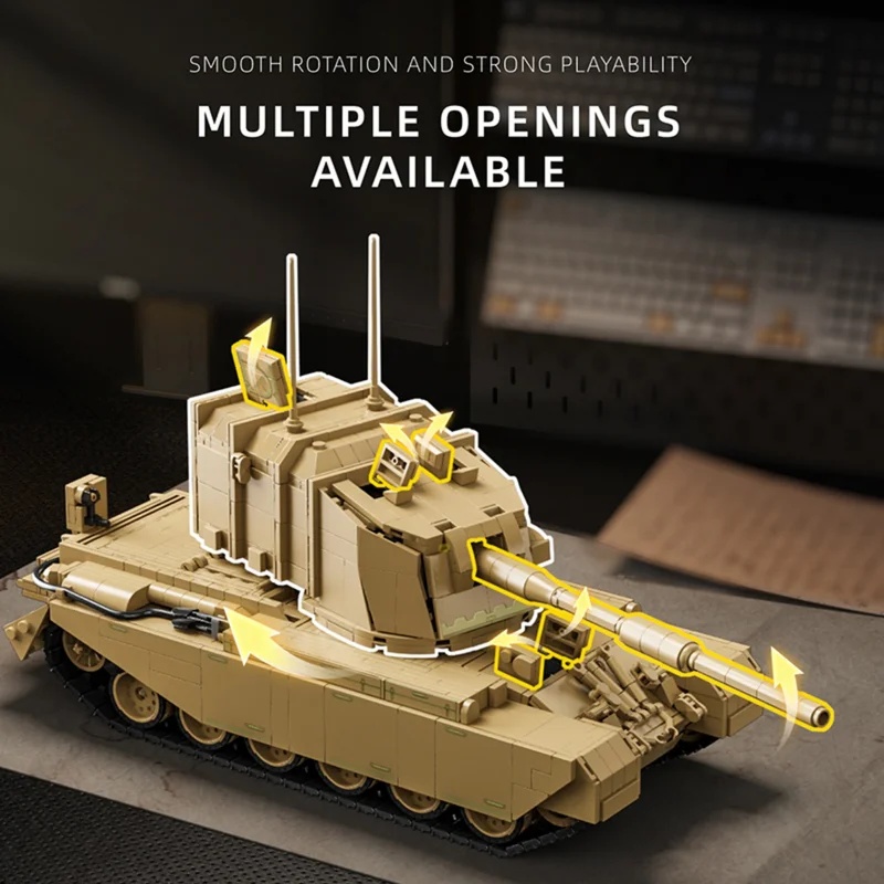 Bloques de Construcción del Ta - Lego Compatible Military Tank reseña y precio