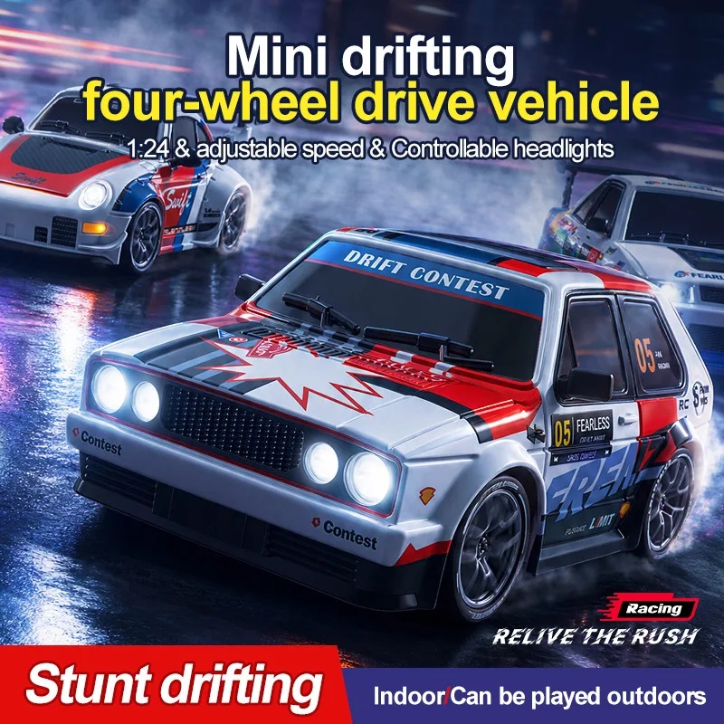 Nuevo Auto de Carreras a Contr - Rc Drift Car 1 24 Scale 4Wd reseña y precio