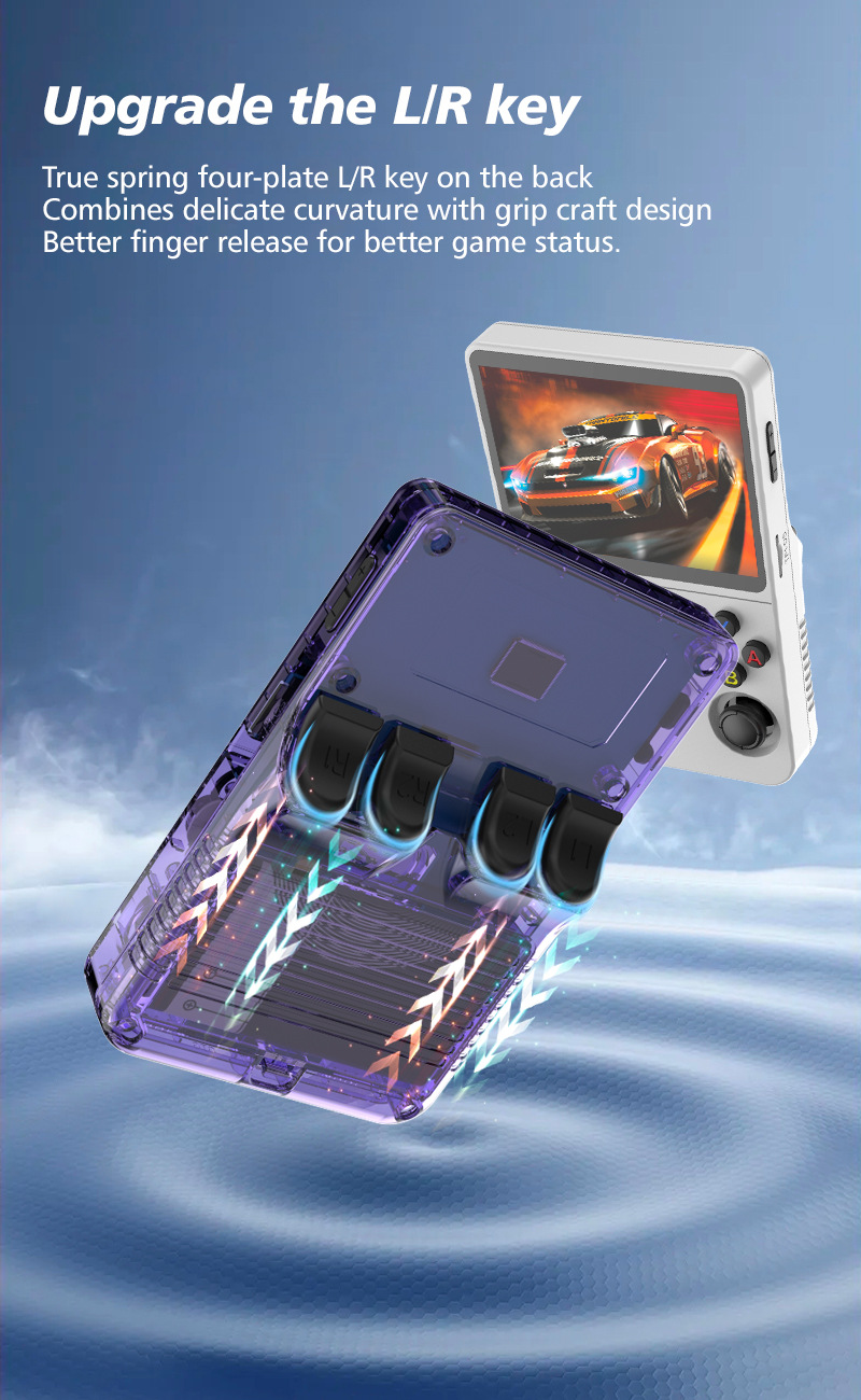 R36S reproductor de juegos por - Retro Handheld Game Console R36S reseña y precio
