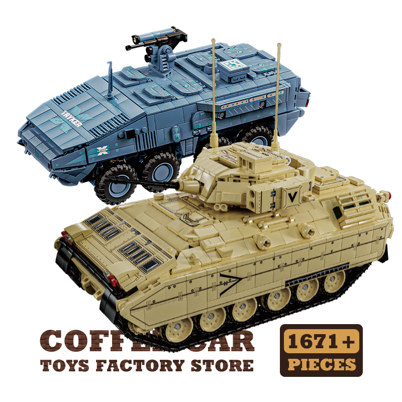 Bloques de Construcción del Ta - Lego Compatible Military Tank reseña y precio