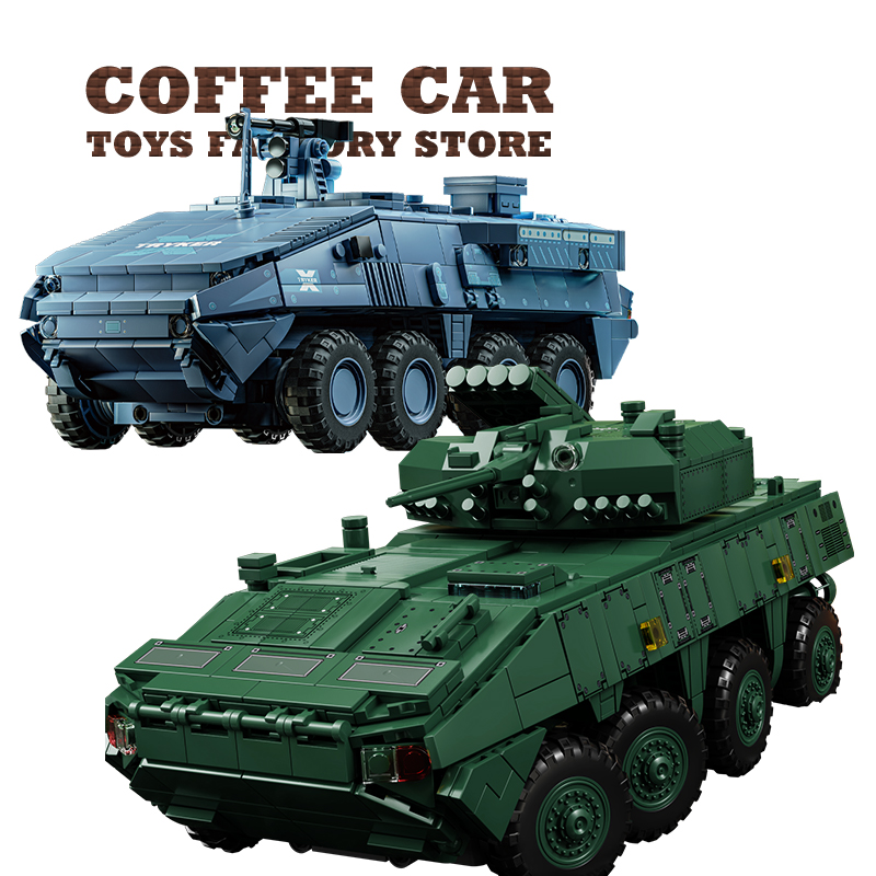Bloques de Construcción del Ta - Lego Compatible Military Tank reseña y precio